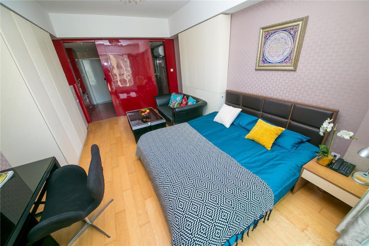 Qingdao Lejiaxuan Boutique Apartment International Convention Center Branch Ngoại thất bức ảnh