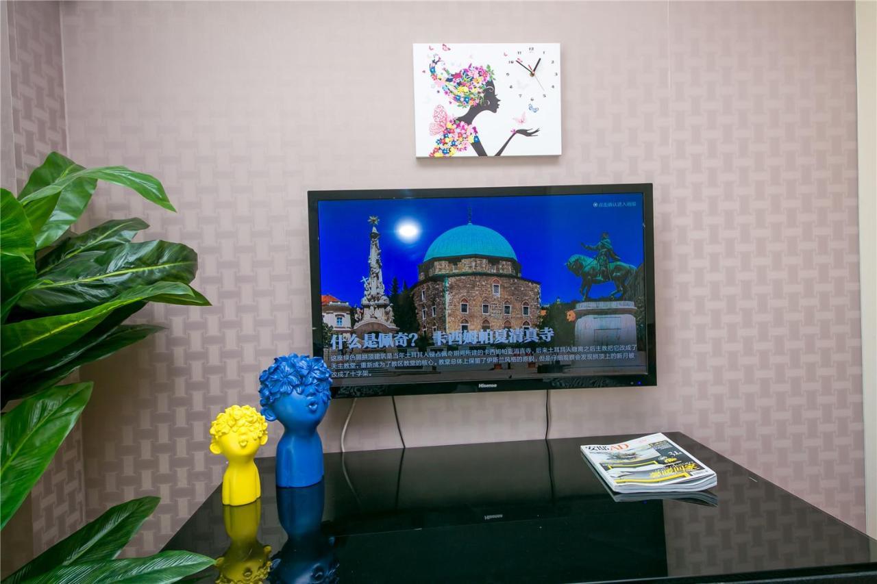 Qingdao Lejiaxuan Boutique Apartment International Convention Center Branch Ngoại thất bức ảnh