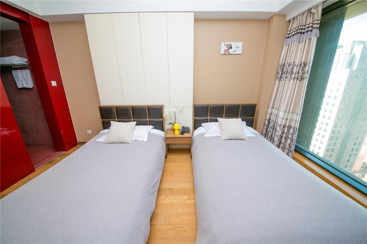 Qingdao Lejiaxuan Boutique Apartment International Convention Center Branch Ngoại thất bức ảnh