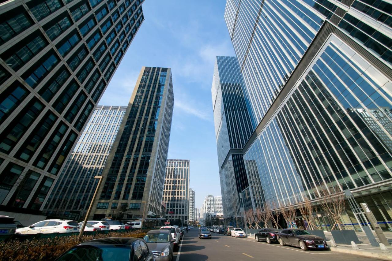 Qingdao Lejiaxuan Boutique Apartment International Convention Center Branch Ngoại thất bức ảnh